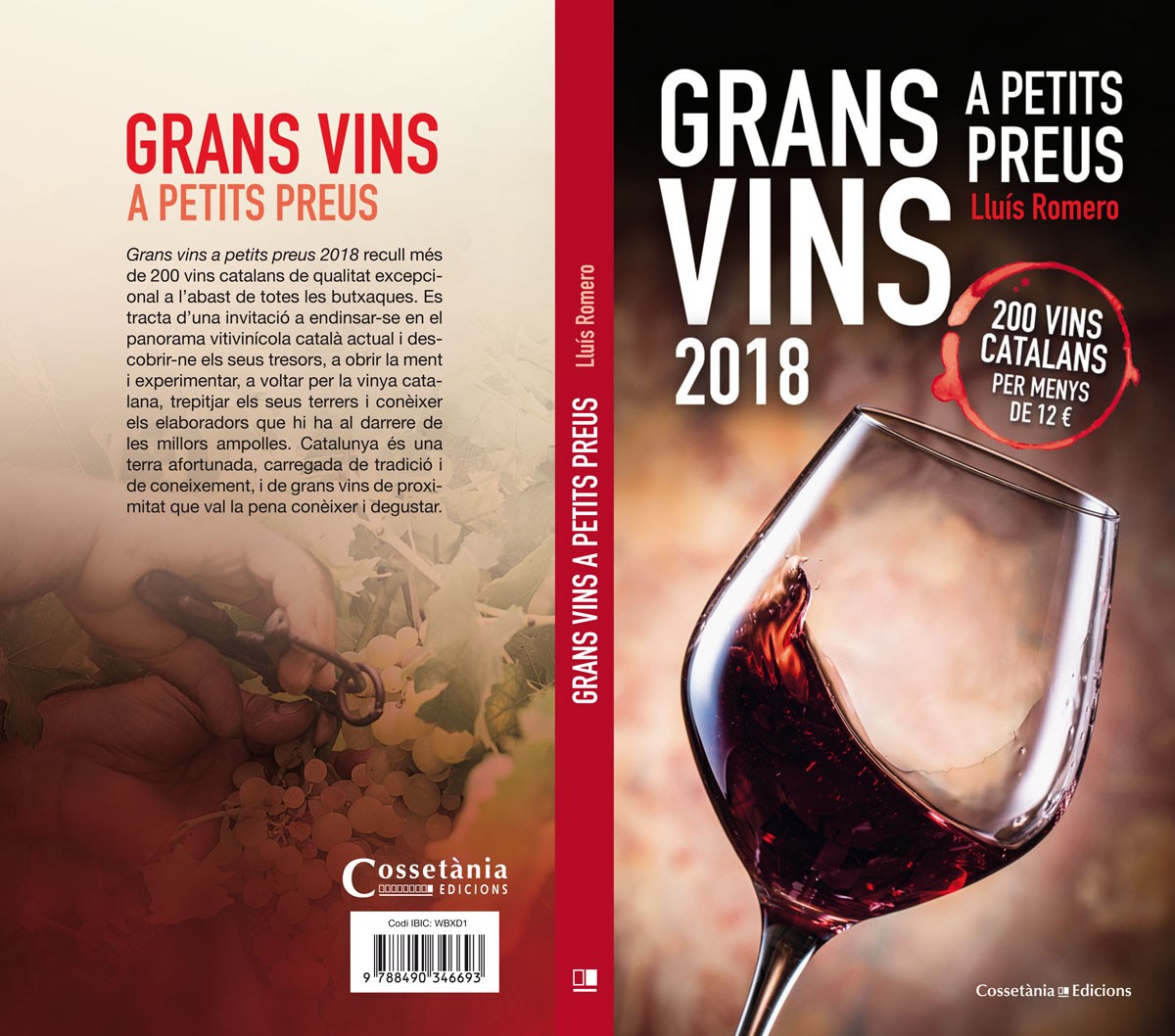 Coberta llibre grans vins catalans 2018 a preus assequibles.